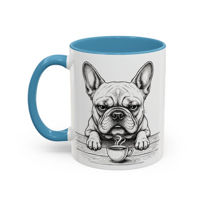 Grumpy French Bulldog Coffee Club —  Mug