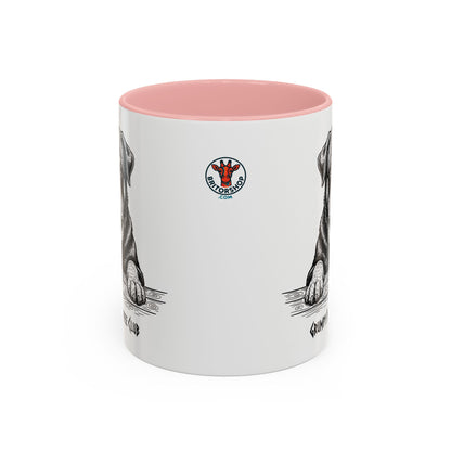  Grumpy Rottweiler Coffee Club — Art Print / Mug