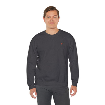 Embroidered Tiny Giraffe Britor classic Crewneck Sweatshirt — Minimal Animal Lover classy Pullover