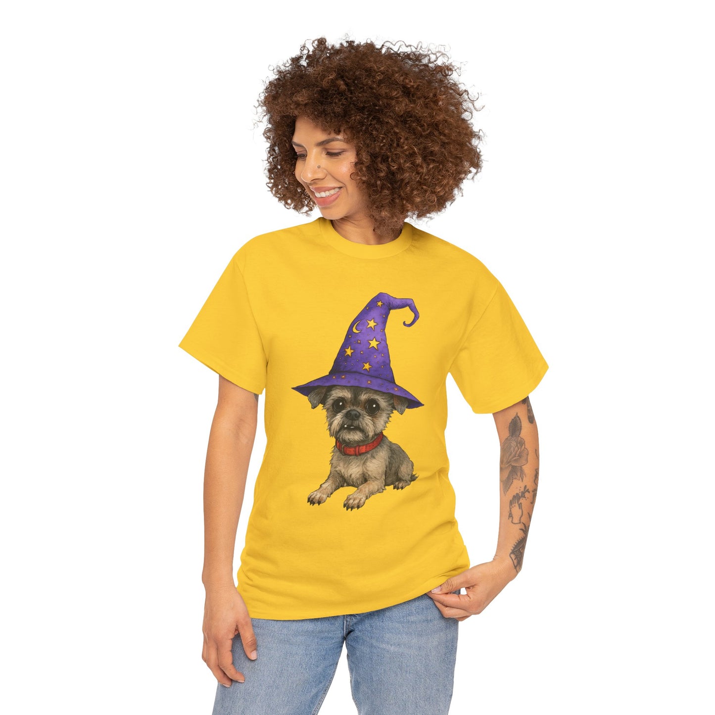 Funny Shorkie Wizard Unisex Tee