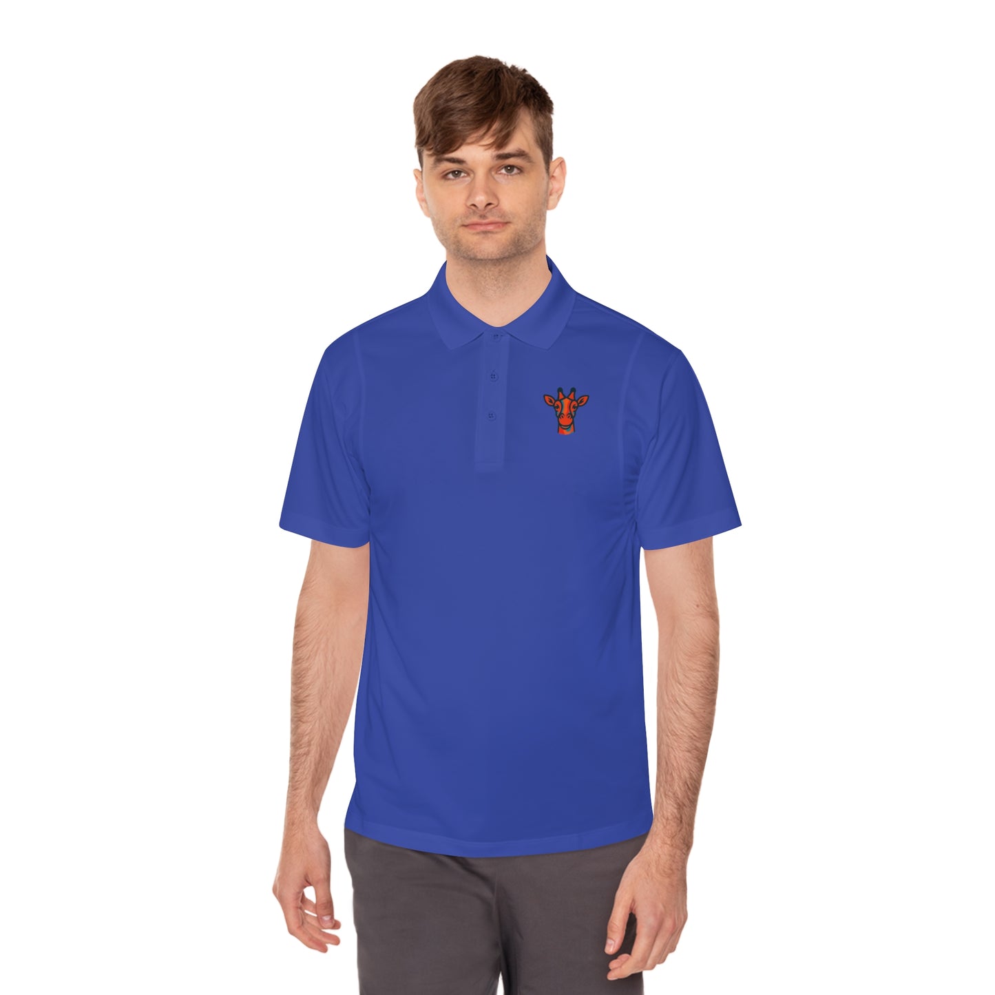 Men's Polo Shirt - Britor Shop Giraffe's Head Logo Classy Design